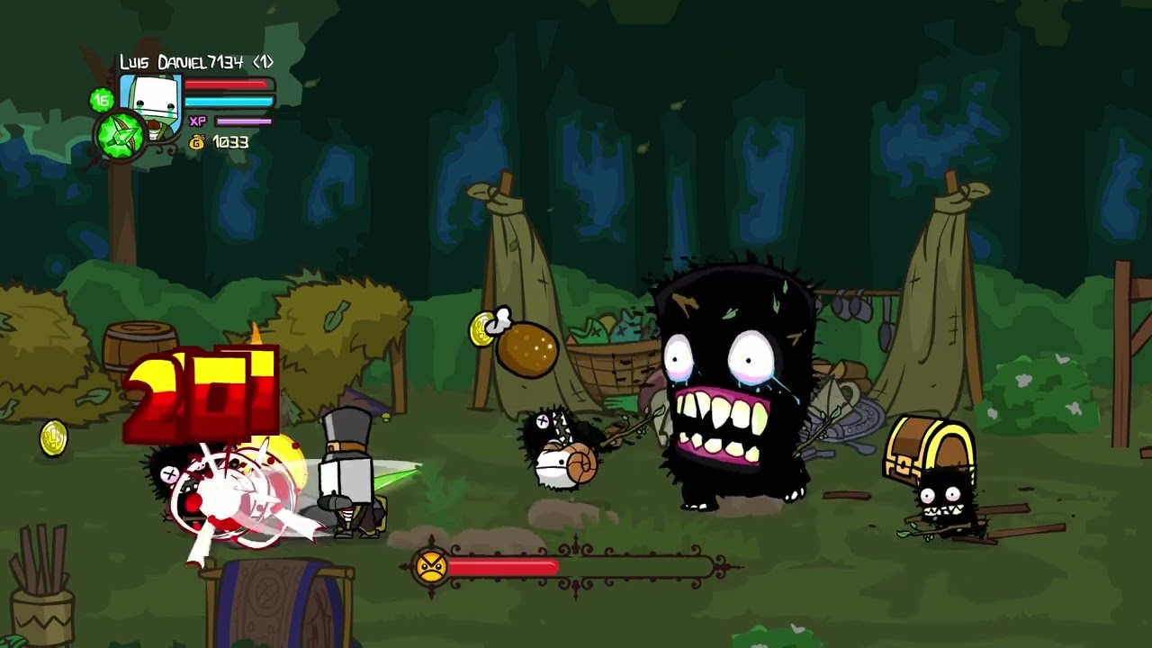Jugando castle crashers remastered parte 3