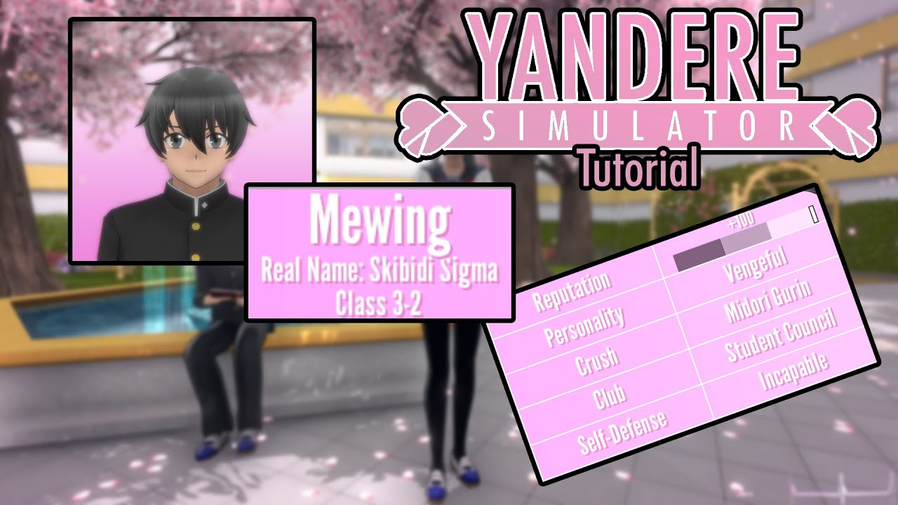 How to Edit / Costume / Set Student's Info | Yandere Simulator Tutorial
