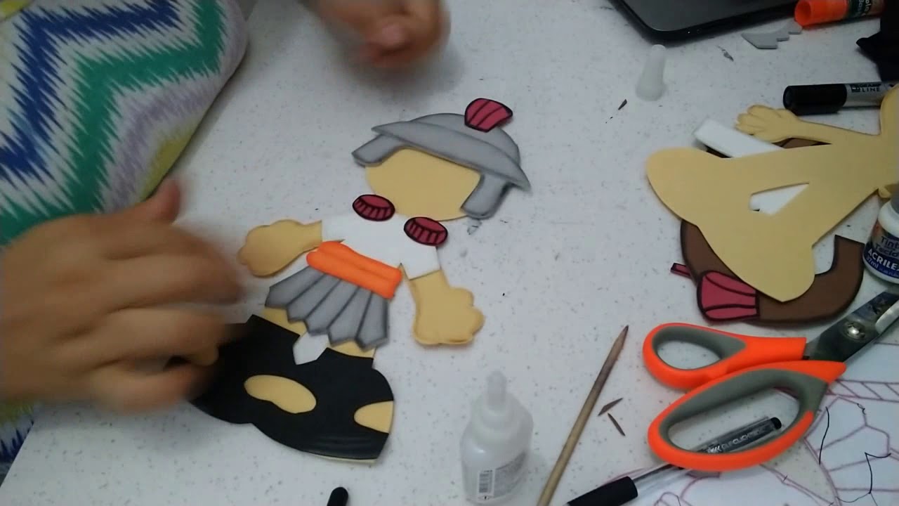 COMO FAZER PERSONAGENS BÍBLICOS  DE EVA,  OS SOLDADOS