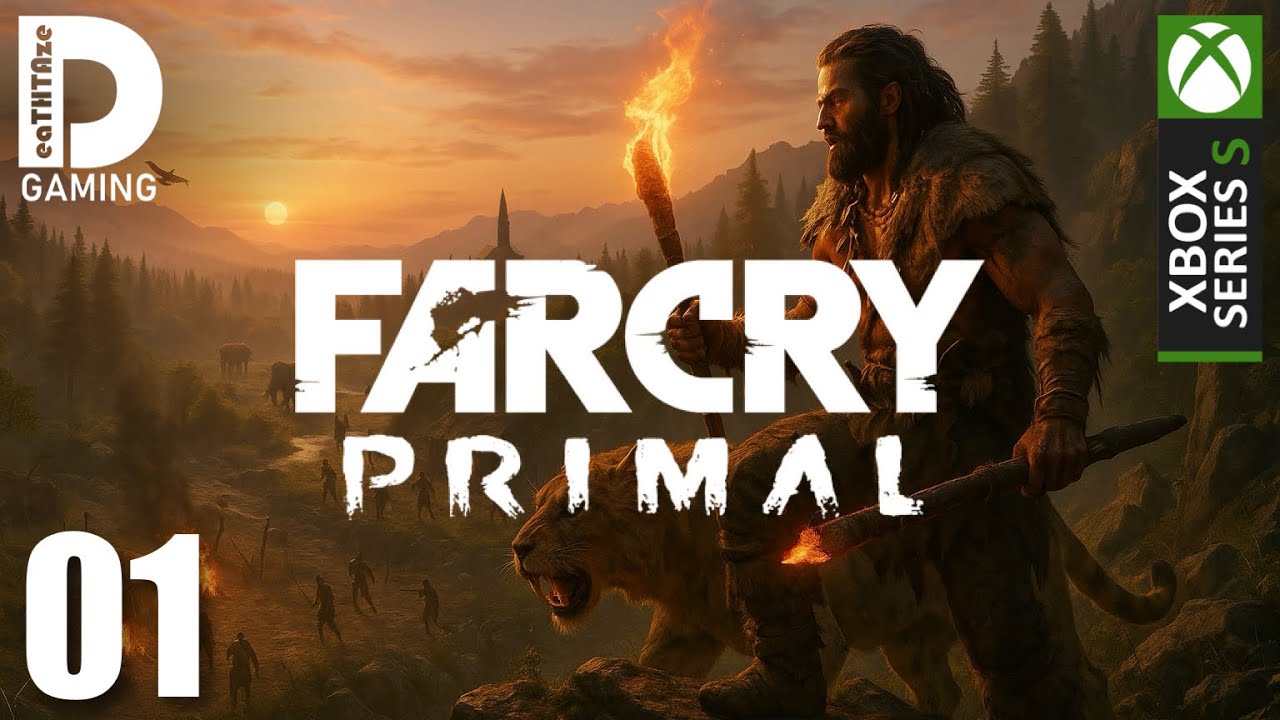 Farcry Primal Walkthrough Gameplay - Part 01 / Xbox Series S / 1080p60