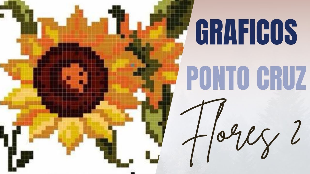 GRAFICOS PONTO CRUZ FLORES 2