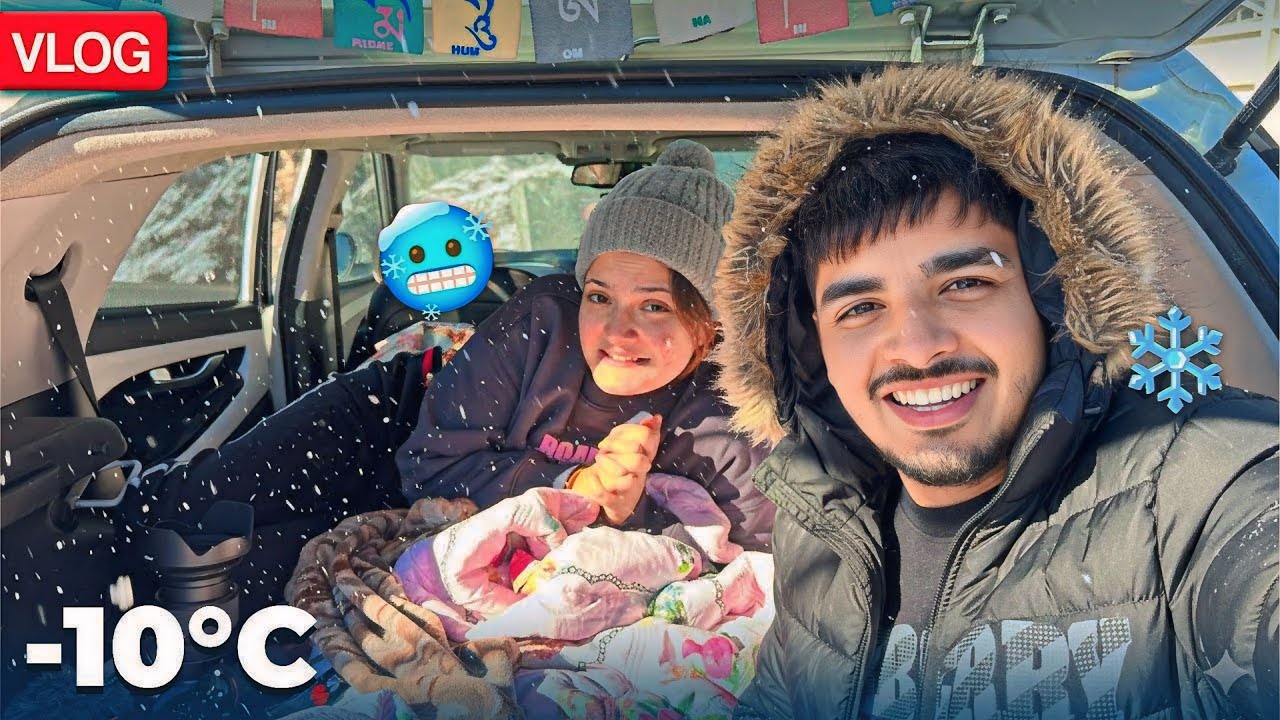 Our FIRST Night Car Camping! 😱🔥 Unexpected Adventure Begins!