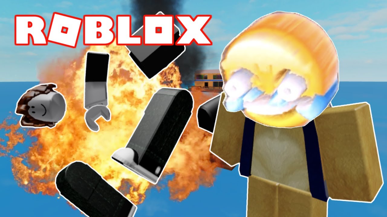 Roblox Natural Disaster Survival in a memeshell