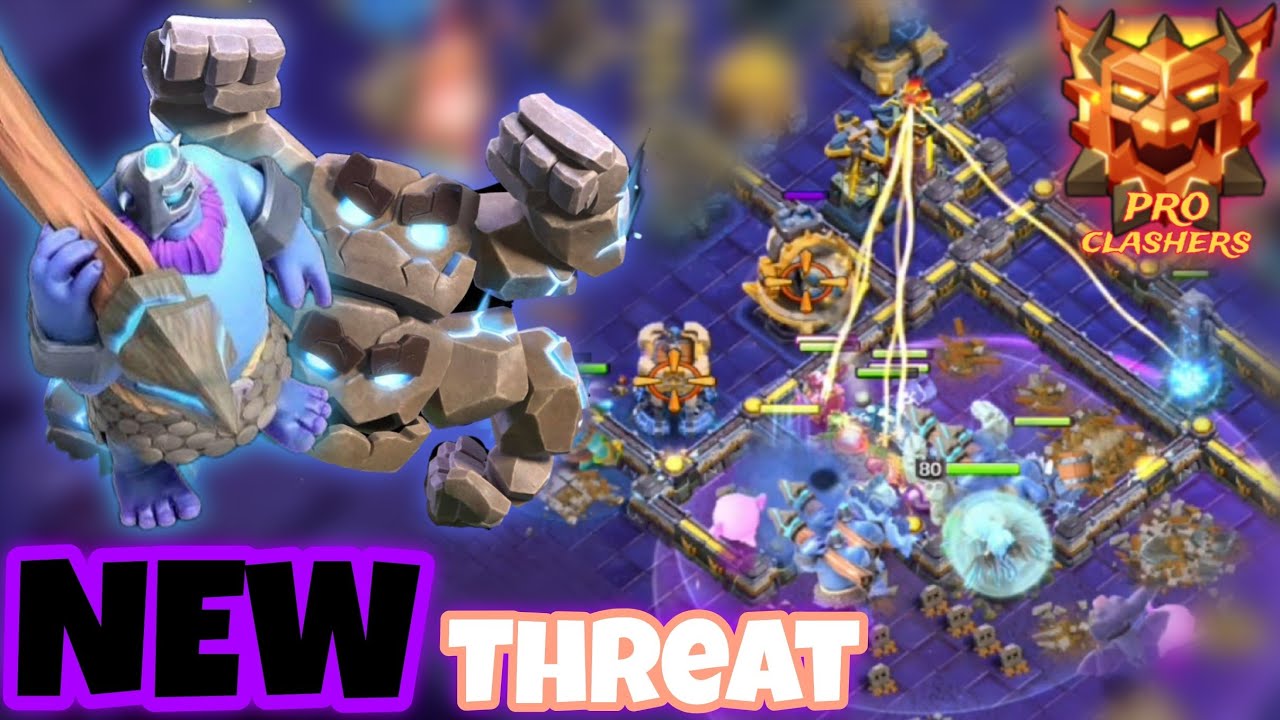 This Duo Are New Threat In Ranked Legend Mode. Meteor Golem+Thrower Combo. Army 👇