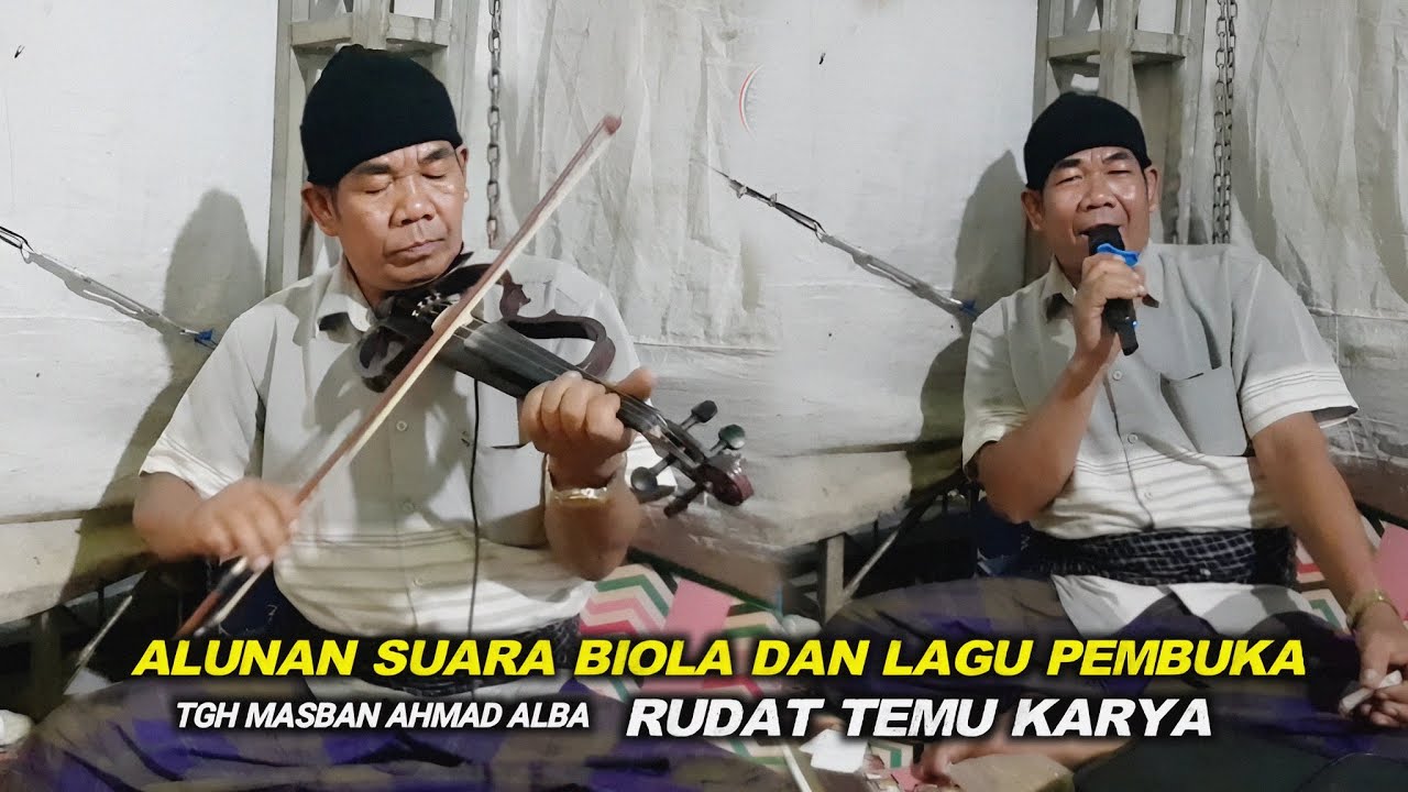 LAGU PEMBUKA TGH MASBAN AHMAD ALBA RUDAT TEMU KARYA LIVE GANTAR
