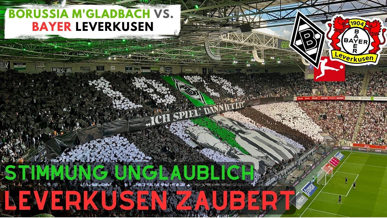 LEVERKUSEN ZAUBERT! GLADBACH FANS WAHNSINN!/ Gladbach vs. Leverkusen / FANPRIMUS STADIONVLOG