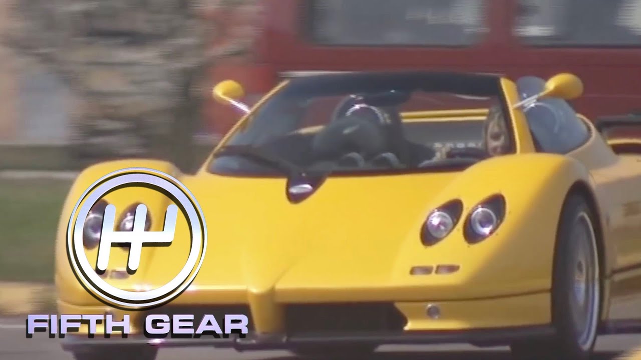 Vicki's day with the Pagani Zonda Roadster | Fifth Gear classic