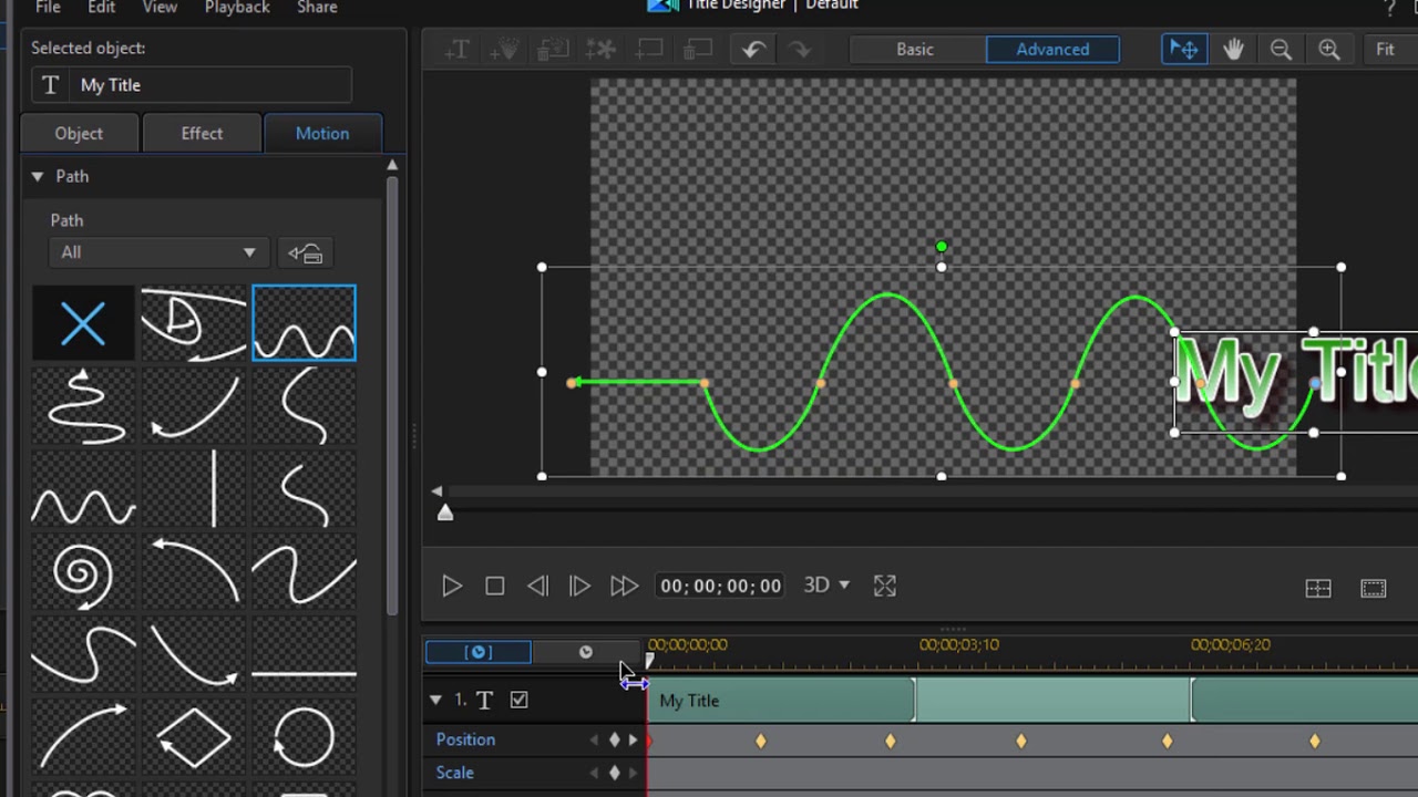 Creating titles with CyberLink PowerDirector Ultimate