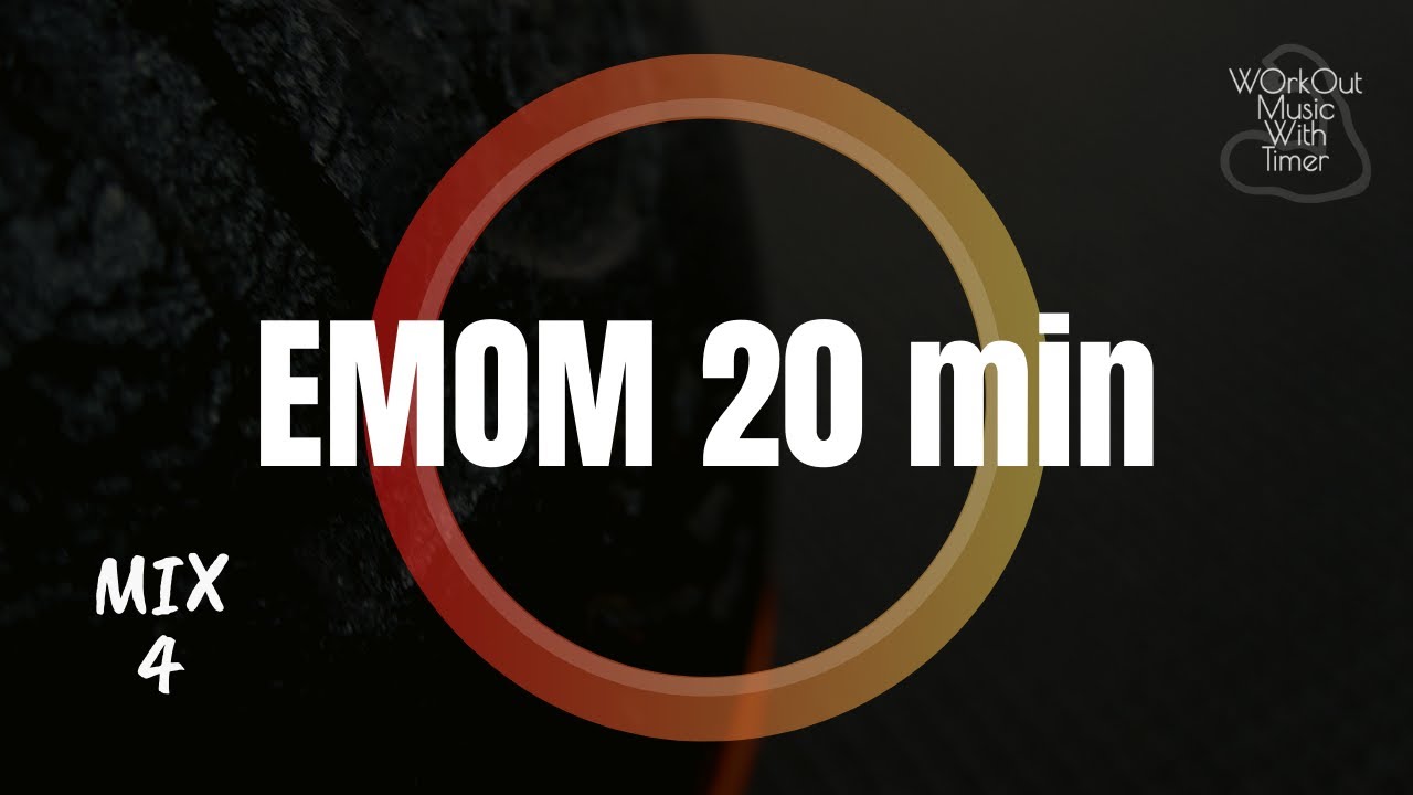 Workout Music With Timer - EMOM 20 min - Mix 37