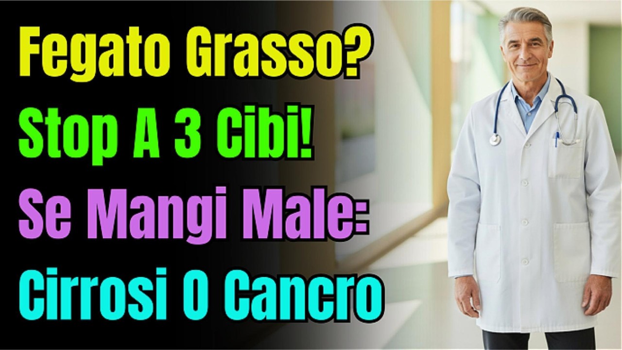 Dal Fegato Grasso Al Tumore? Evita Questi 3 Cibi Killer. Il 1° Credi Faccia Bene Alla Salute!