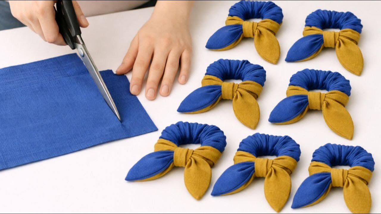 You won't believe it! I sew 100 pairs and sold everything  Genius DIY Idea with leftover fabric