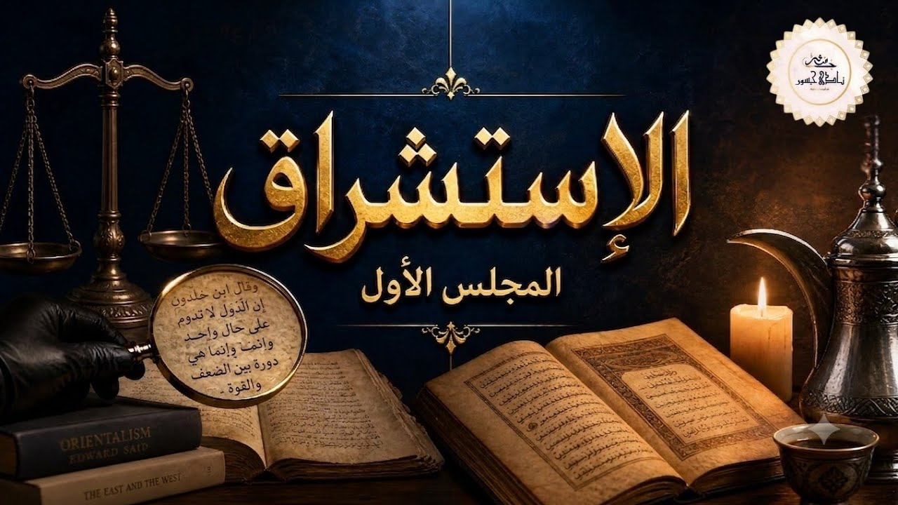 (01)المجلس الأول | الاستشراق.. اعتداءات الغرب على ثقافتنا |  أ.د خليل قاضي
