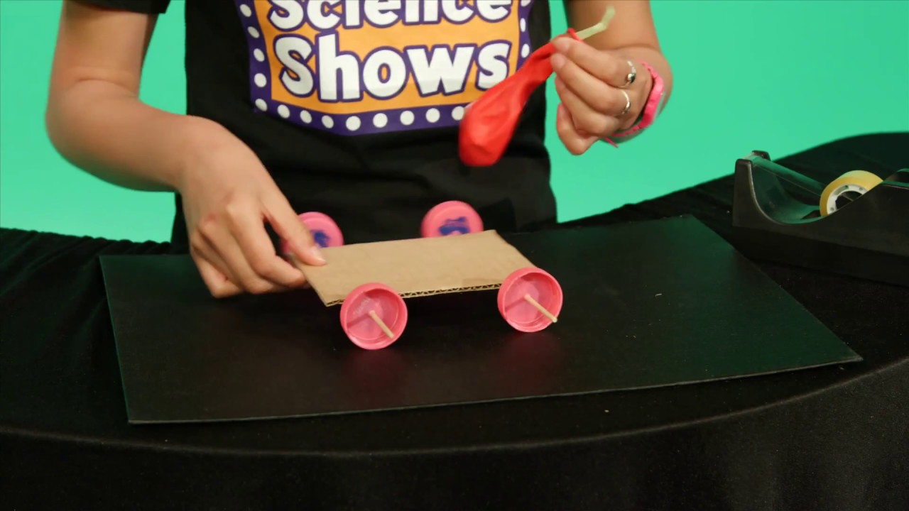 BALLOON CAR: This vehicle is easy to make and might just change the world...