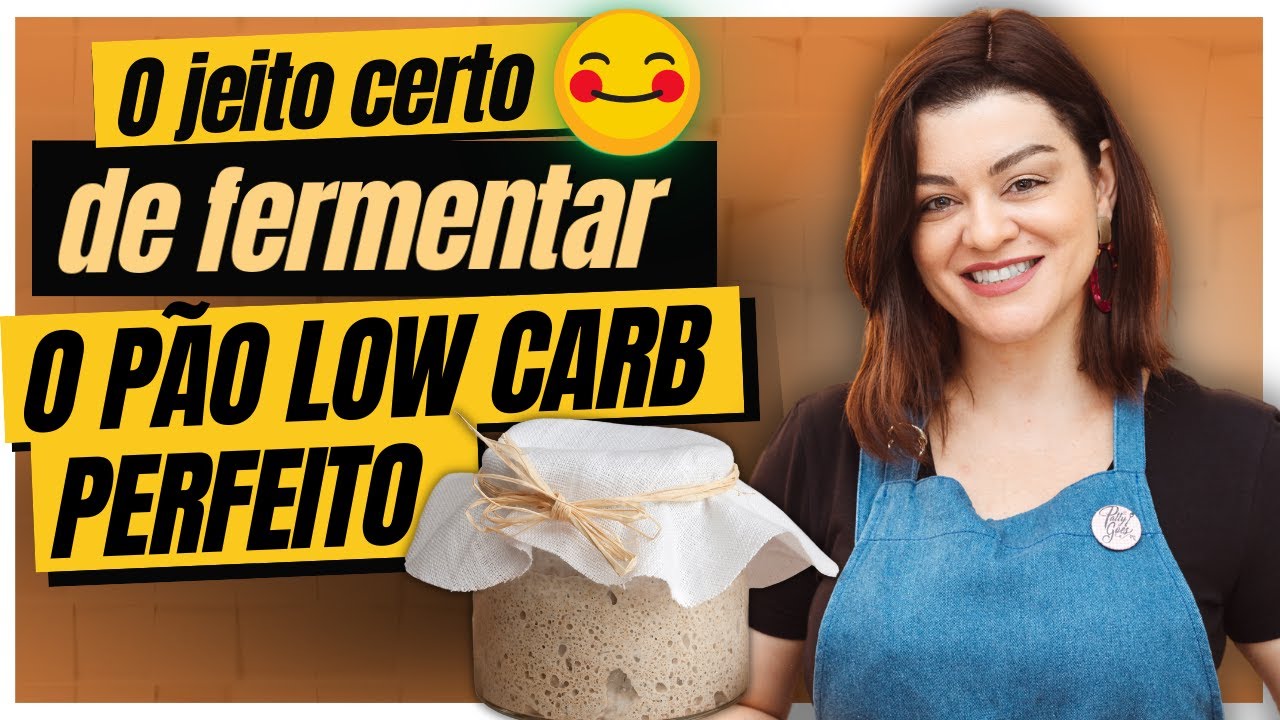 O jeito certo de fermentar o pão low carb