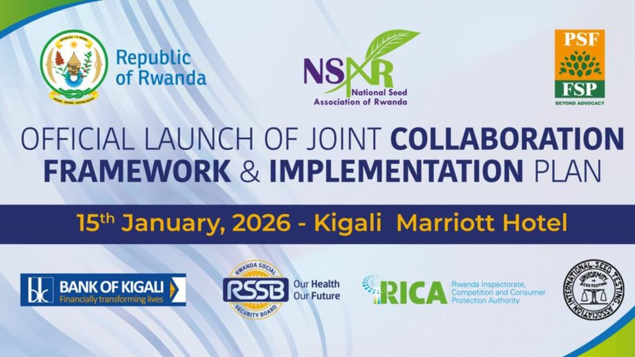 Official Launch of joint collaboration framework & implementation Plan