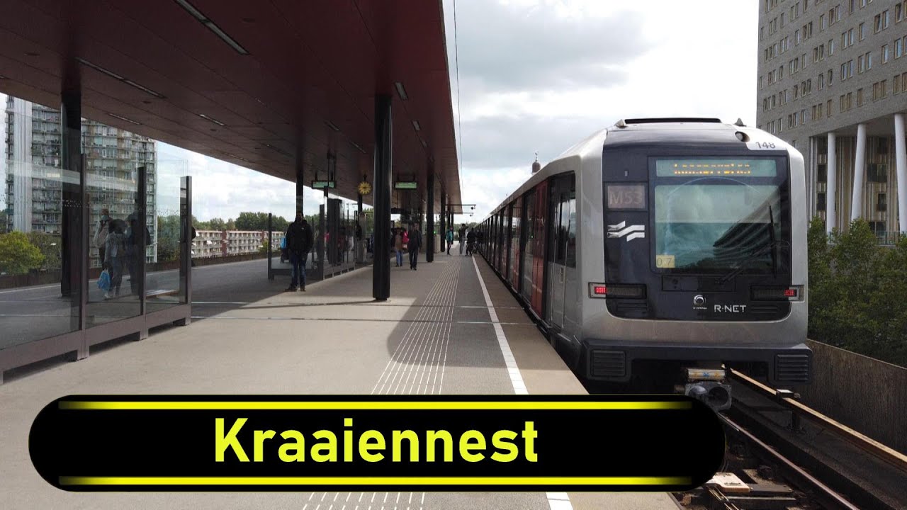Metro Station Kraaiennest - Amsterdam 🇳🇱 - Walkthrough 🚶