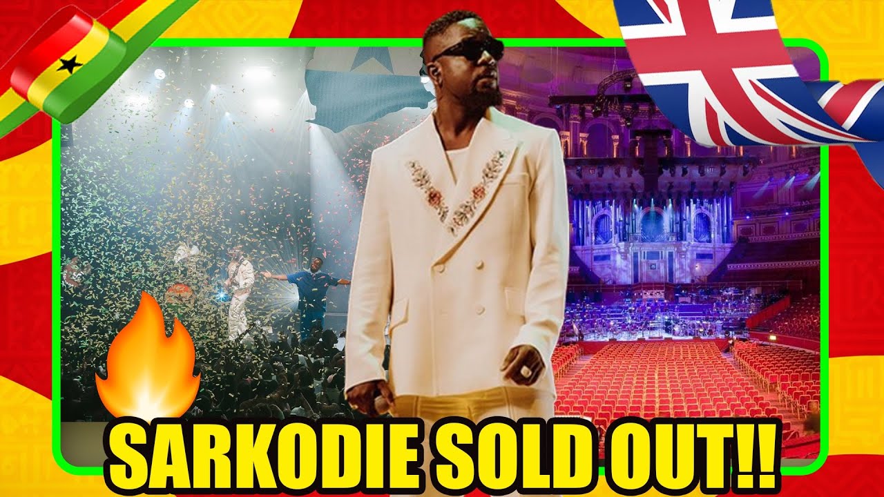 🇬🇧🇬🇭ИСТОРИЯ! Билеты на концерт Саркоди в Rapperholic в британском Альберт-холле распроданы!!