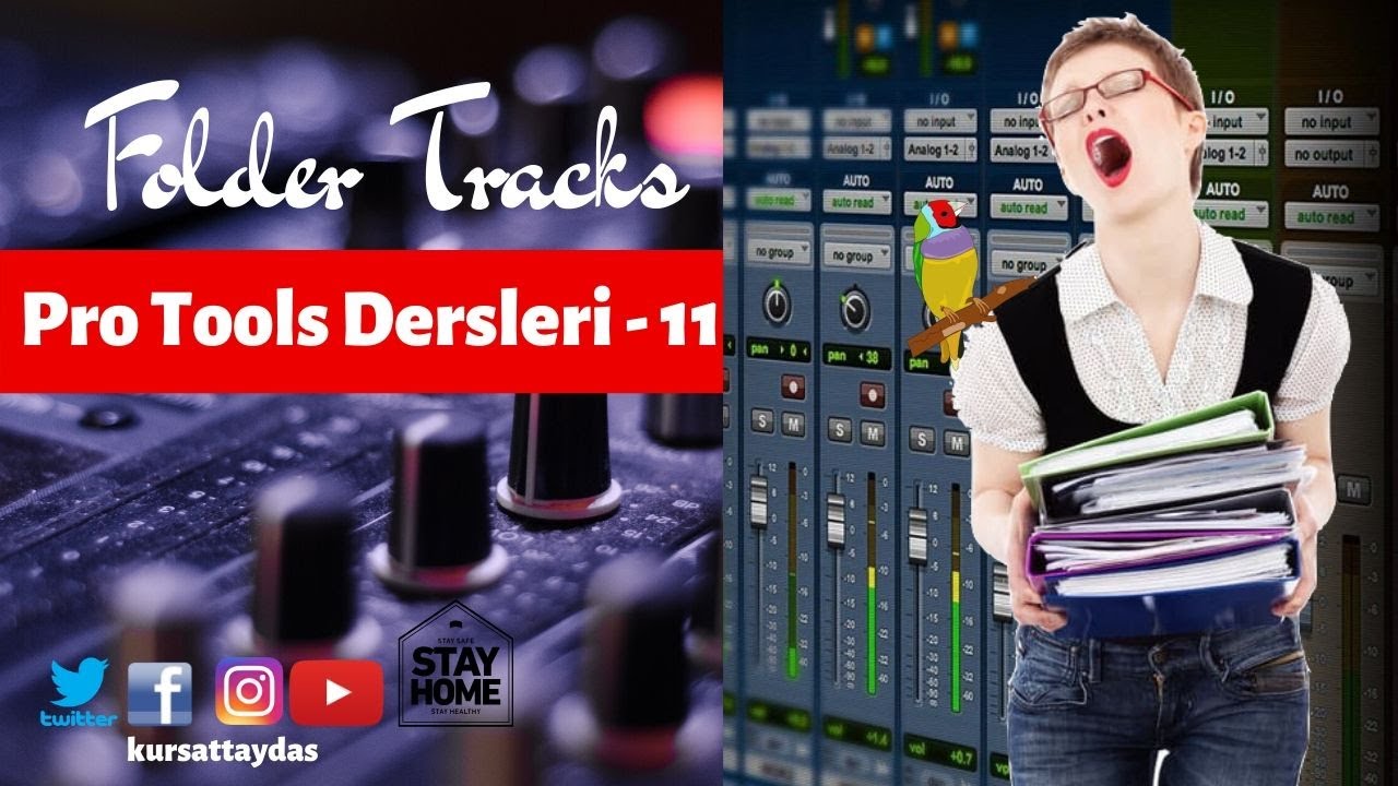 Pro Tools Dersleri - 11 - Folder Tracks