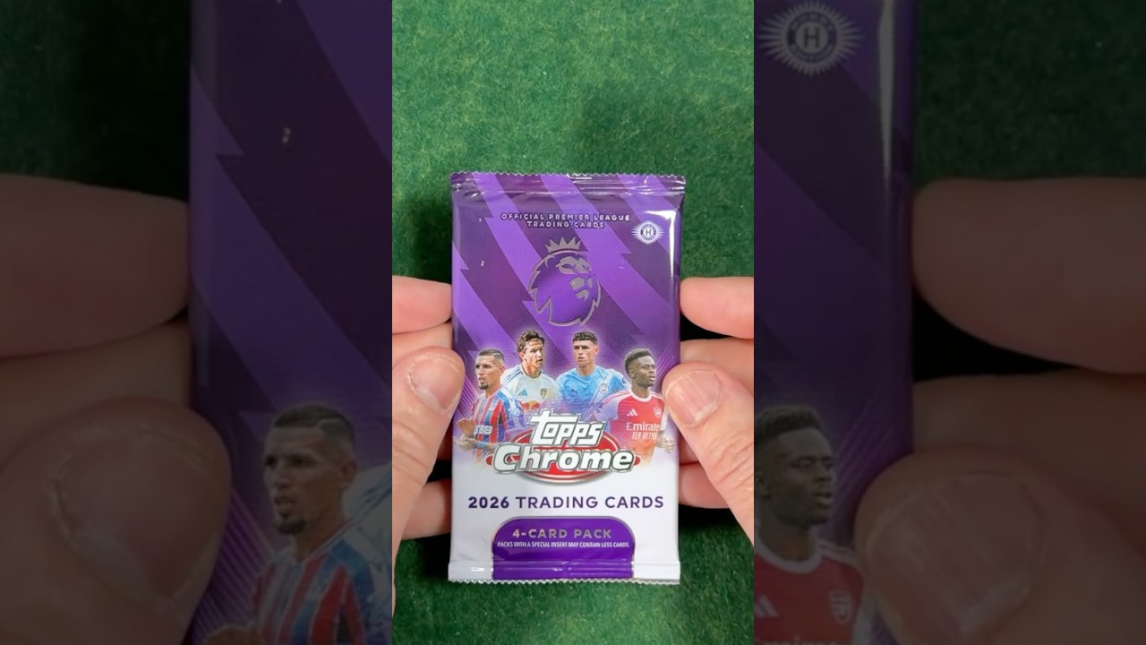 Topps Chrome Premier League 25/26 #topps #Toppschrome #premierleague