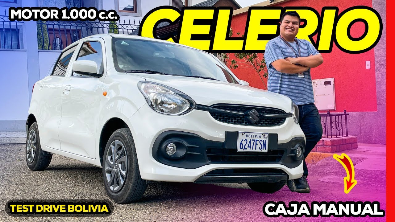 SUZUKI CELERIO caja MANUAL: ahorrador y espacioso, pero...│Motores Bolivianos