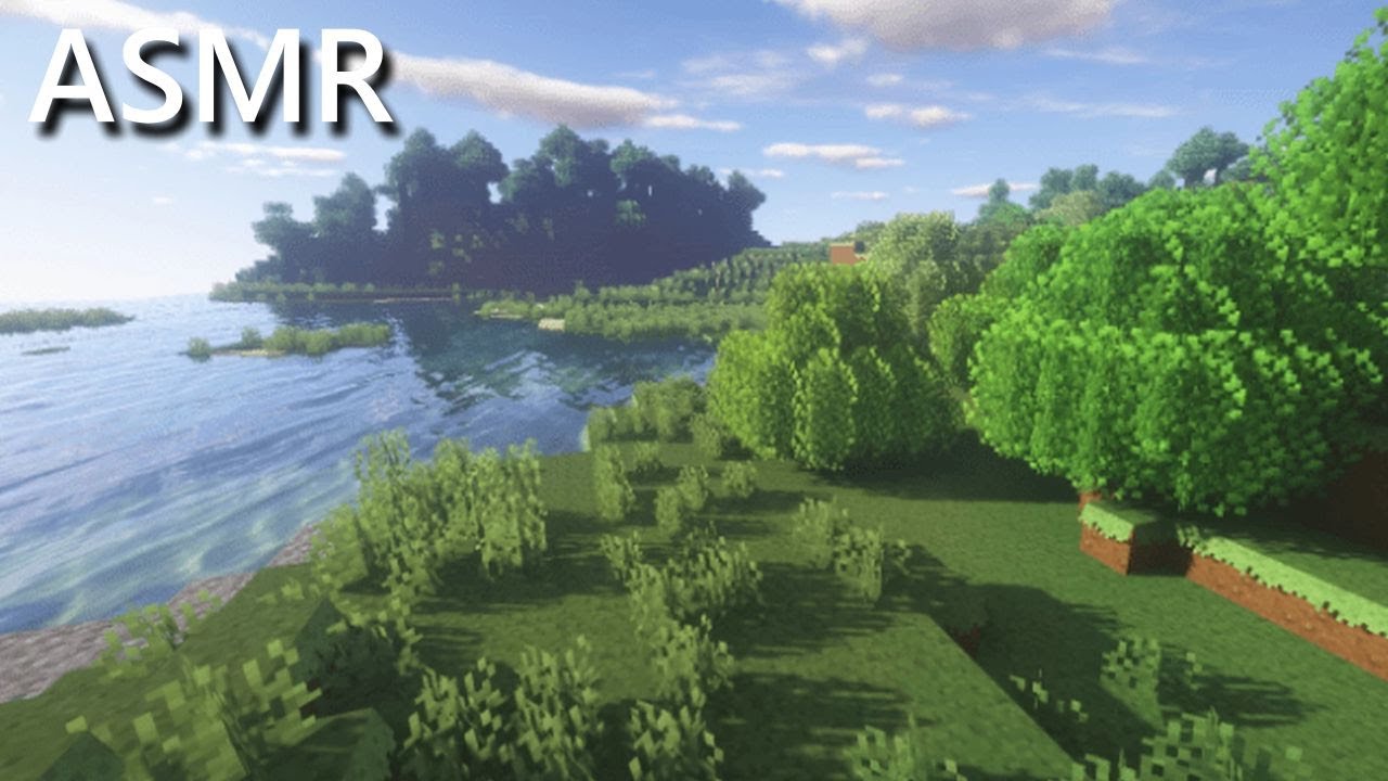 (ASMR MINECRAFT) Enchanting DIAMOND Tools + Cave Exploration