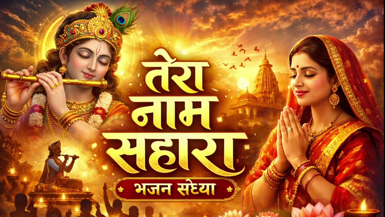 तेरा नाम सहारा। Tera Naam Sahara.#bhaktisong #music #song #library of song #love #Tera naam sahara