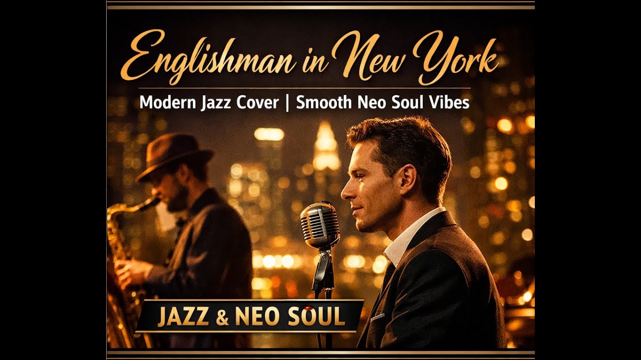 Englishman in New York – Modern Jazz Cover | Smooth Neo Soul Vibes