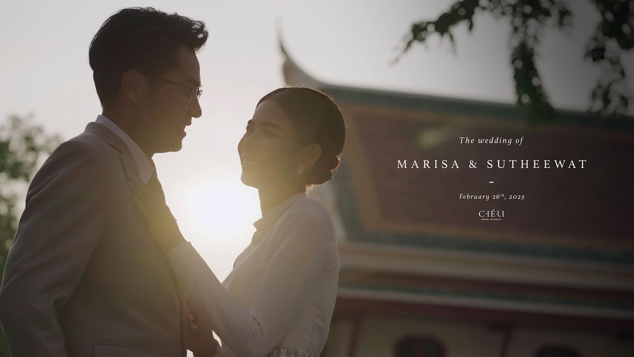 วีดีโอ ทำบุญงานแต่ง พิธีสงฆ์ ณ วัดราชบพิธสถิตมหาสีมารามราชวรวิหาร , เข้ารับพระราชทานน้ำพระพุทธมนต์