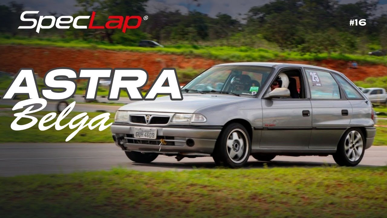 Astra Belga aspirado Track Car. SpecLap - Peso, dinamômetro e pista