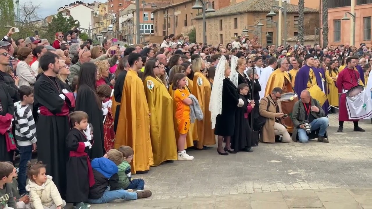 Así ha concluido la procesión del Domingo de Resurrección en Calahorra