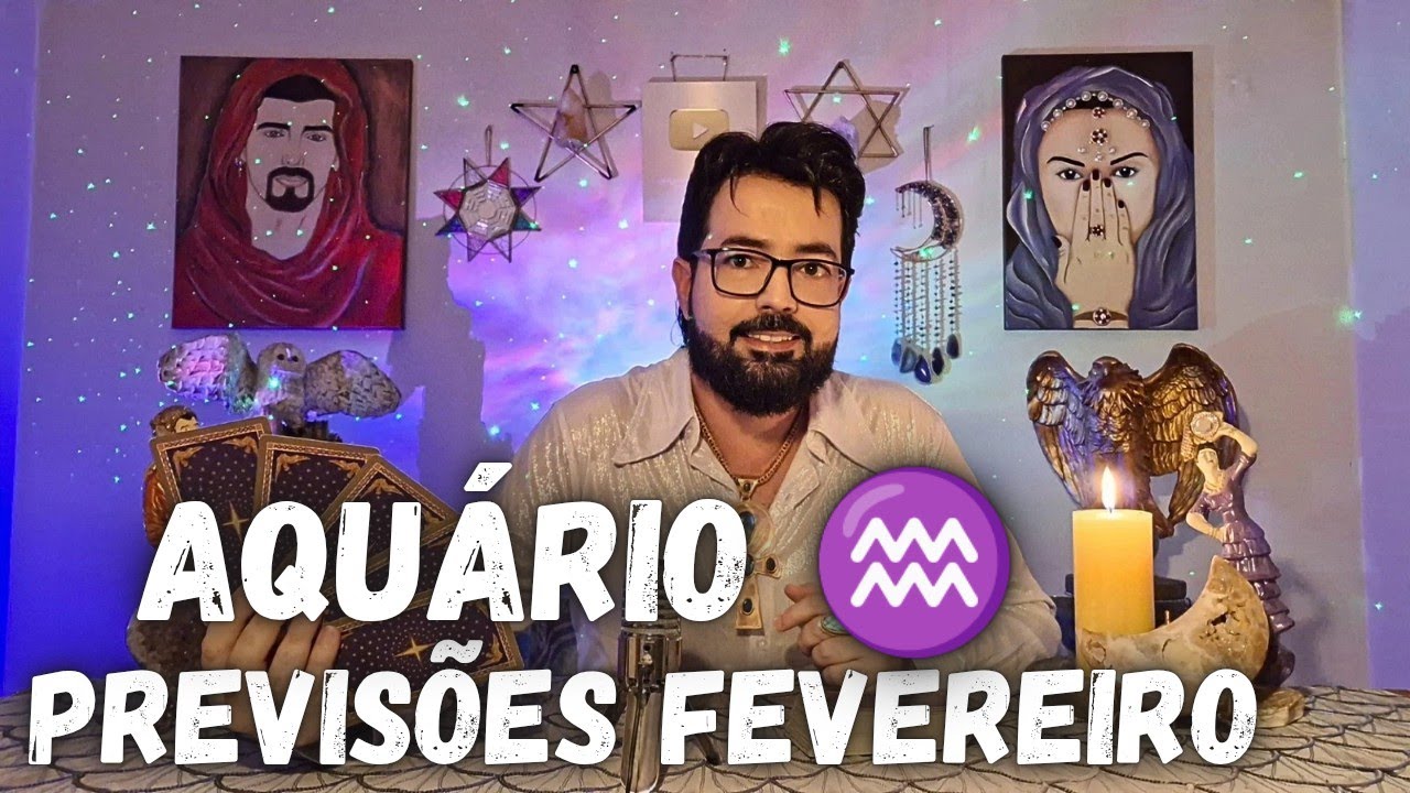 AQUÁRIO FEVEREIRO: PREVISÃO TAROT MANDALA ASTROLÓGICA!