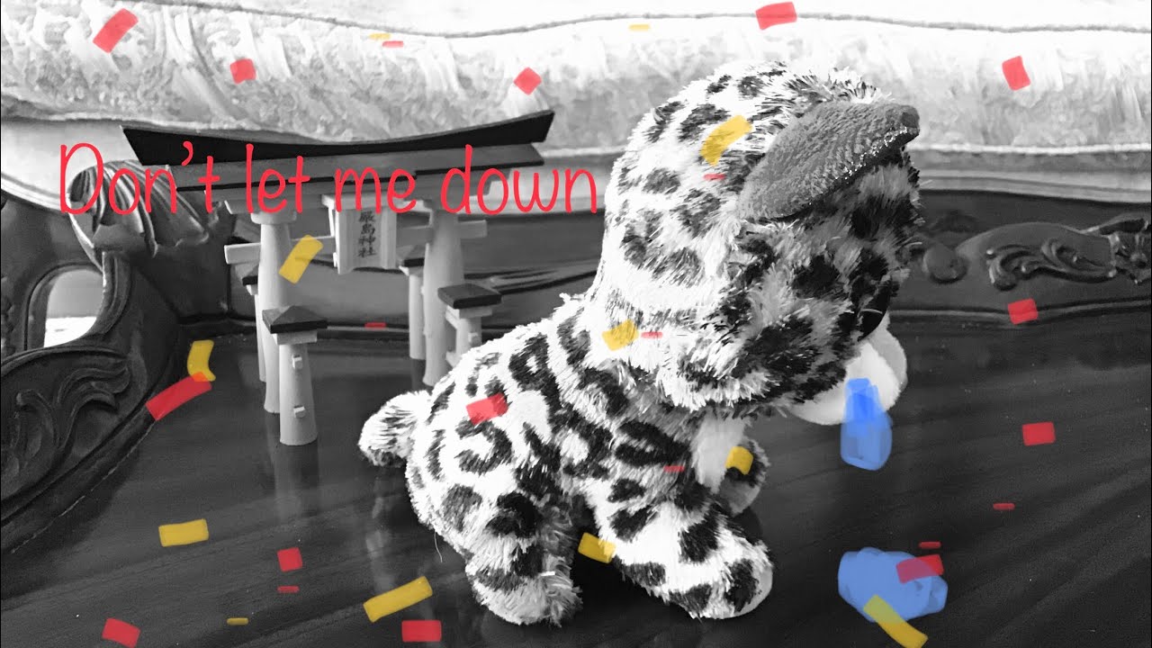 Don’t let me down (beanie boo music video)