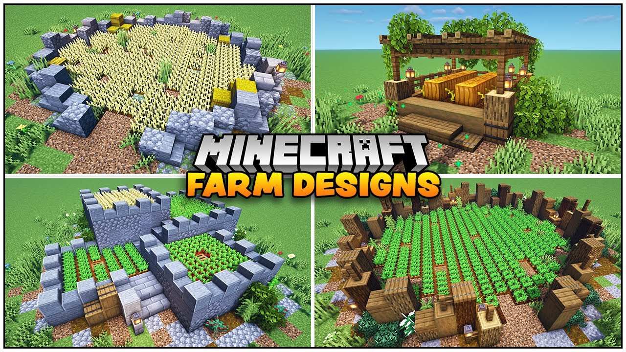 8 быстрых и простых проектов фермы в Minecraft