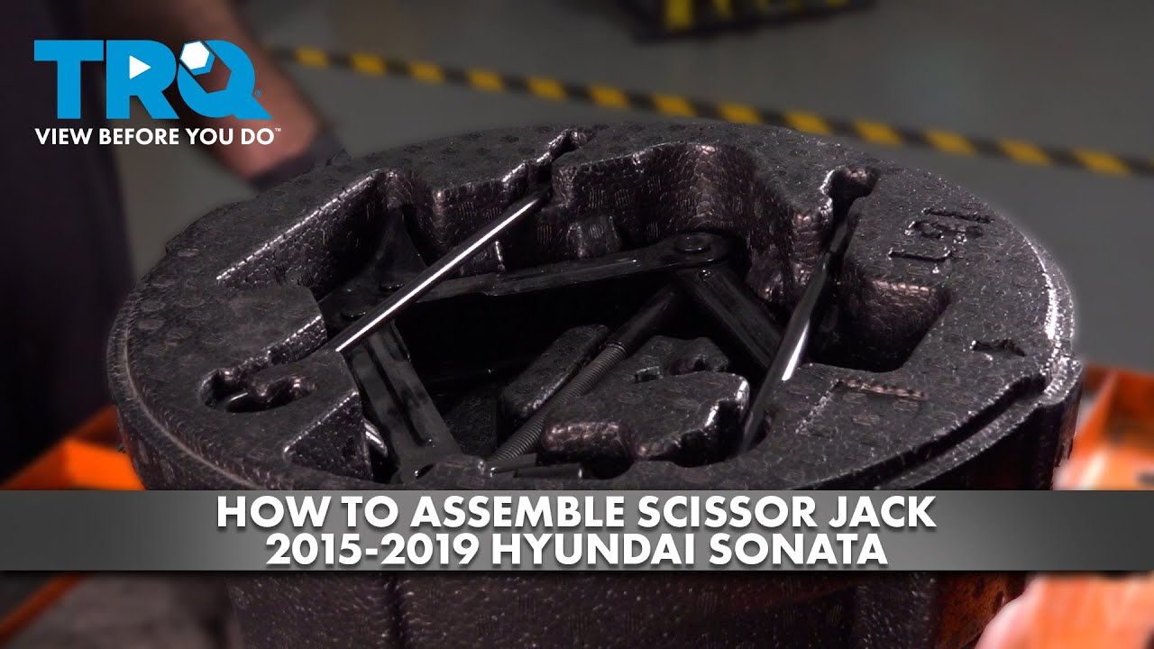 How to Assemble Scissor Jack 2015-2019 Hyundai Sonata