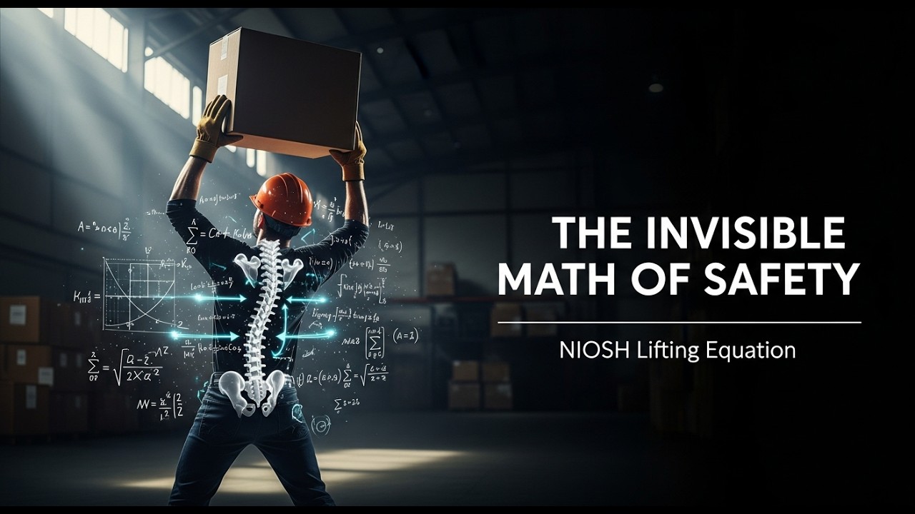 CSP Chapter 24 | Ergonomics & Manual Handling Explained Using Engineering Logic | CSP-11 Domain 1, 3