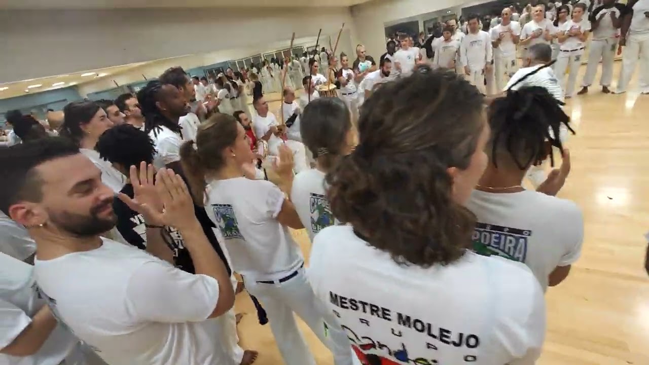 First Day Batizado Capoeira No Corpo  Formando Bocao Capoeira brasil Mestre Paulinho Sabia !