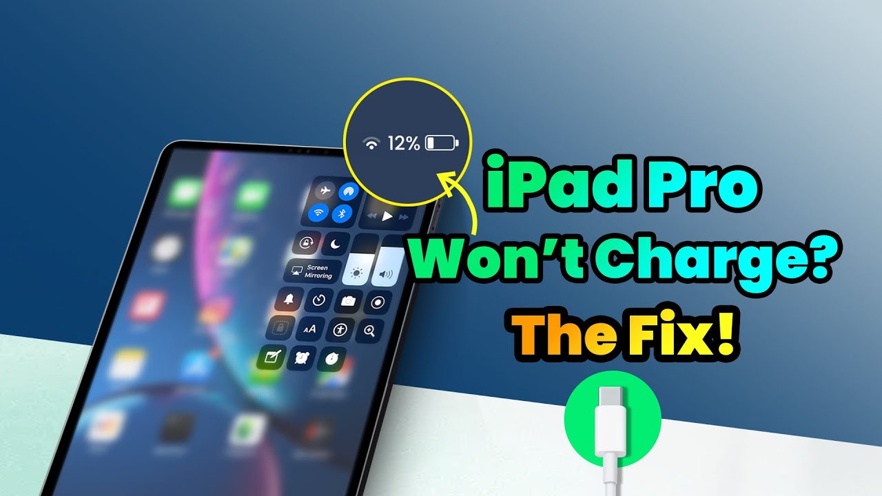 iPad Pro USB-C not Charging Repair Case - Troubleshooting is the Key!