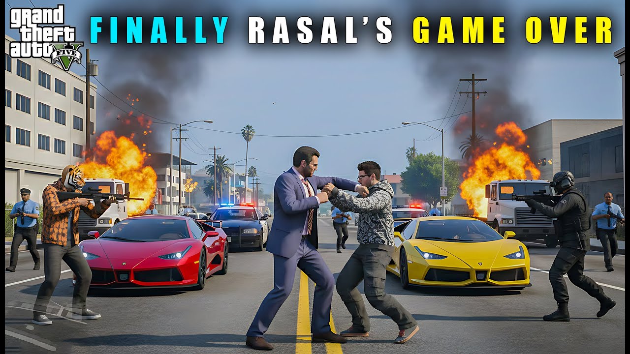 GTA 5 : FINALLY THE END OF RASAL || BB GAMING