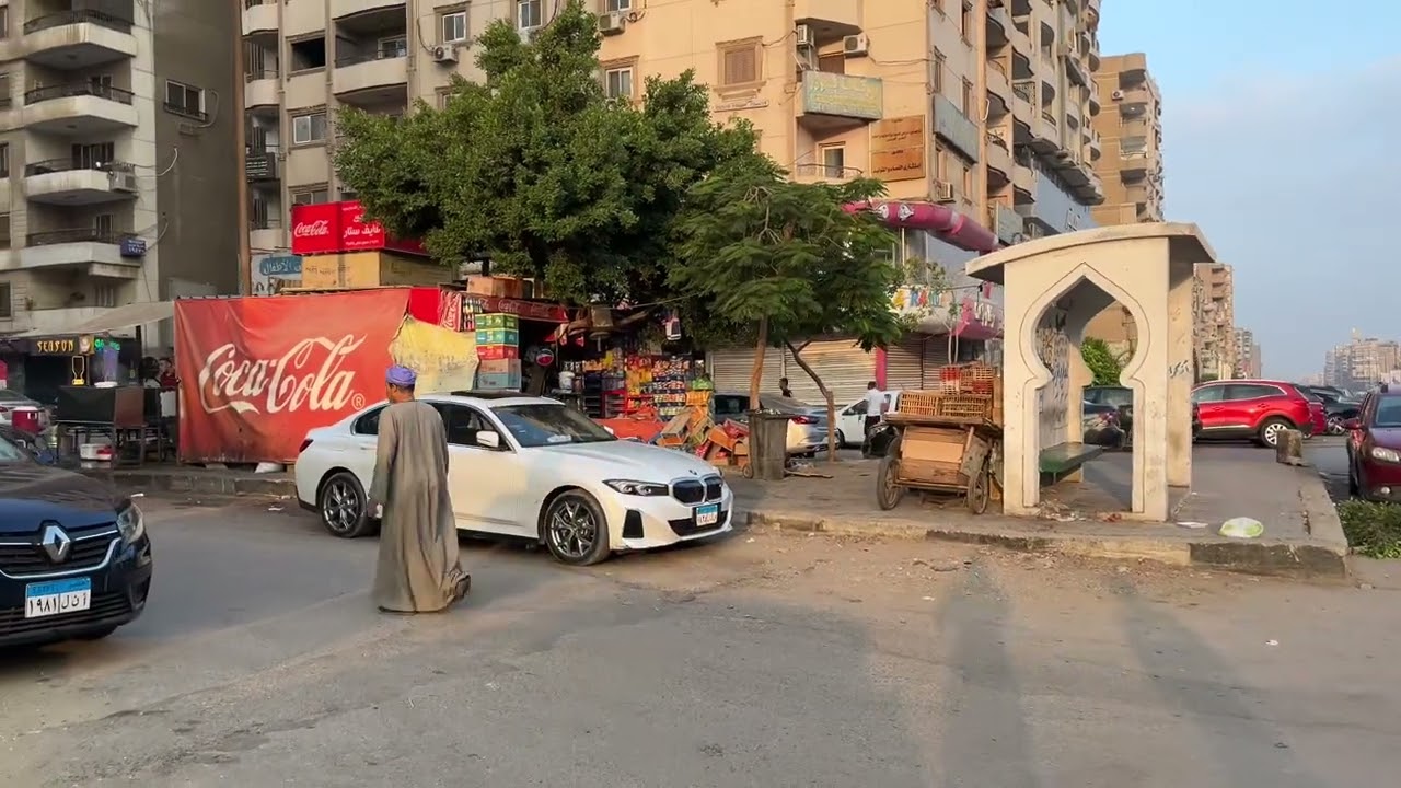 Evening Walk in Nasr City, Cairo 🇪🇬 | Slow Travel Vibes
