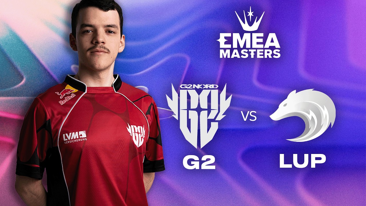 KRISTALLKLARE UNTERSCHIEDE | GAME2 - G2 NORD vs LUP - BO3 | EMEA MASTERS WINTER