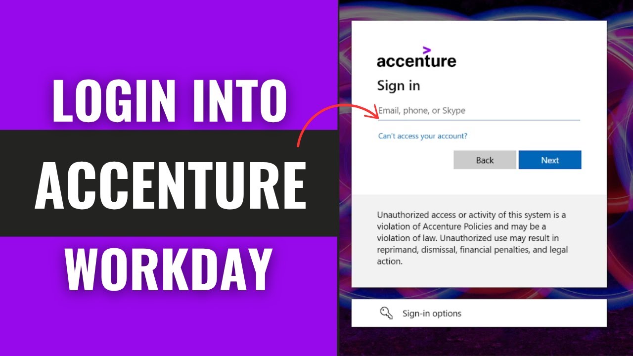 How to Login Accenture Workday Account Online 2025