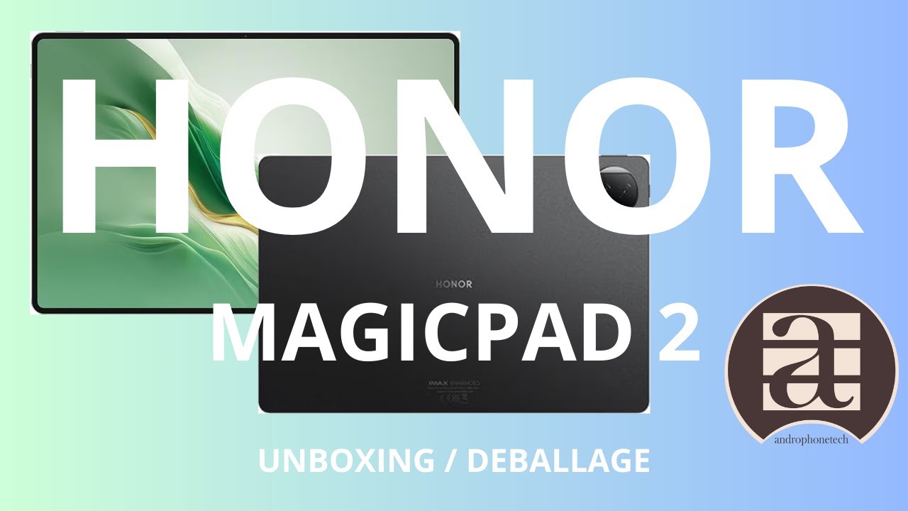 HONOR MAGICPAD 2, Déballage pack de printemps.