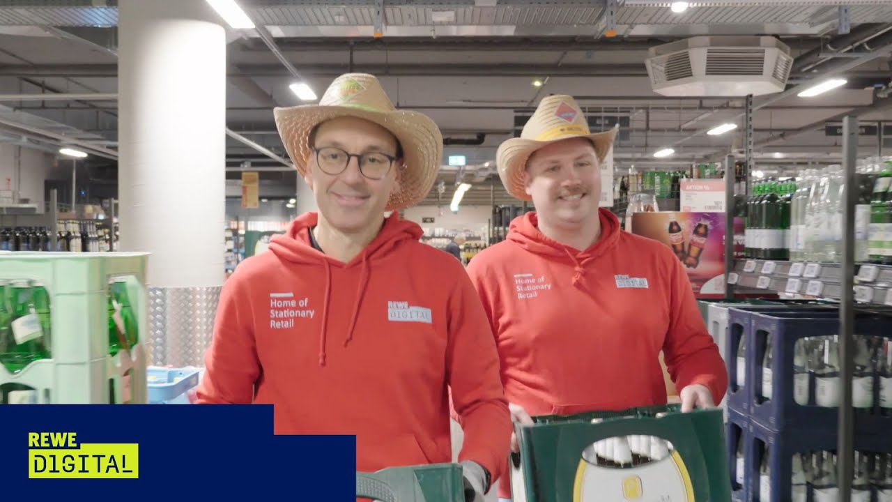 Die REWE digital übernimmt einen REWE Markt!