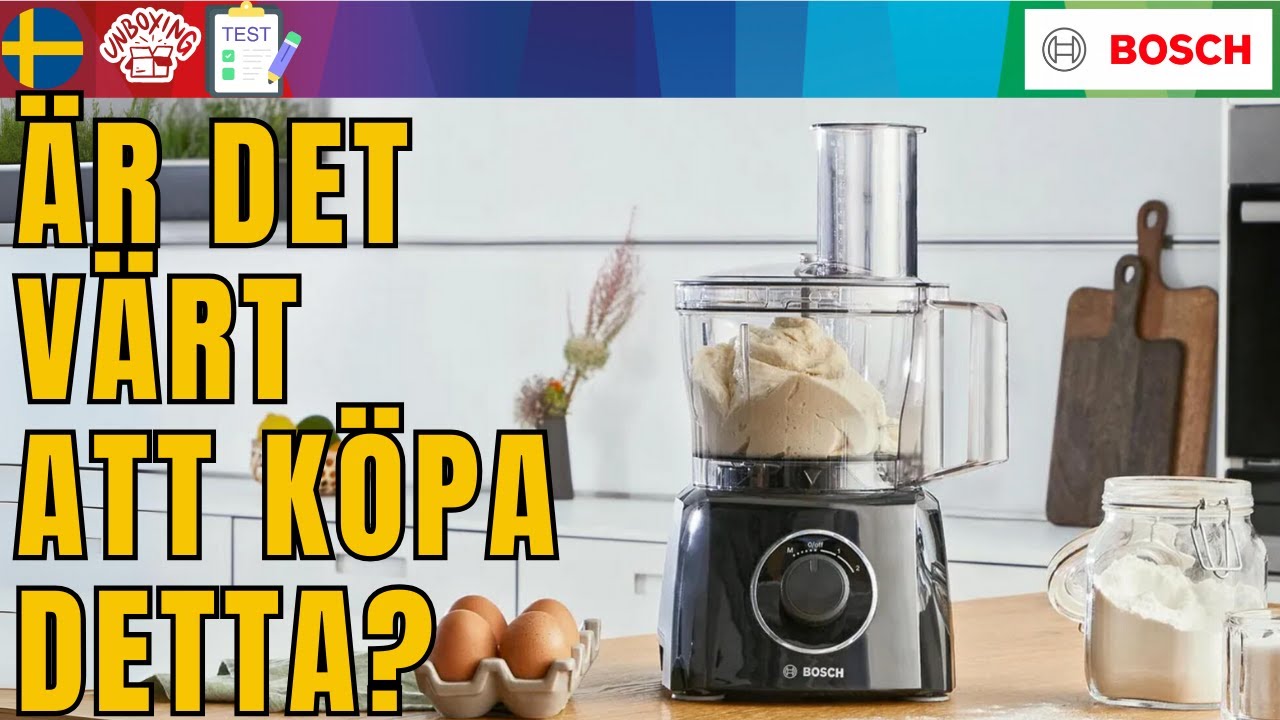 MATBEREDARE BOSCH MultiTalent 3 MCM 800 W 3201B SVERIGE SWEDISH LIDL