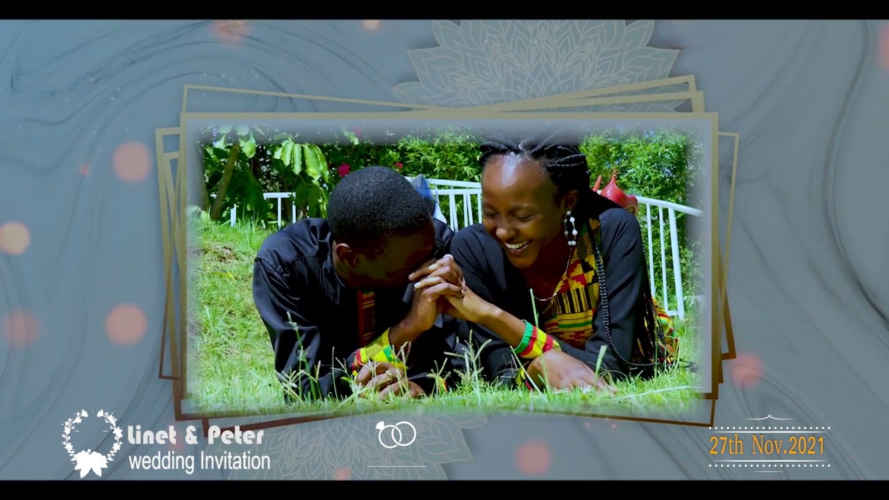 LINET WEDS PETER TRAILER