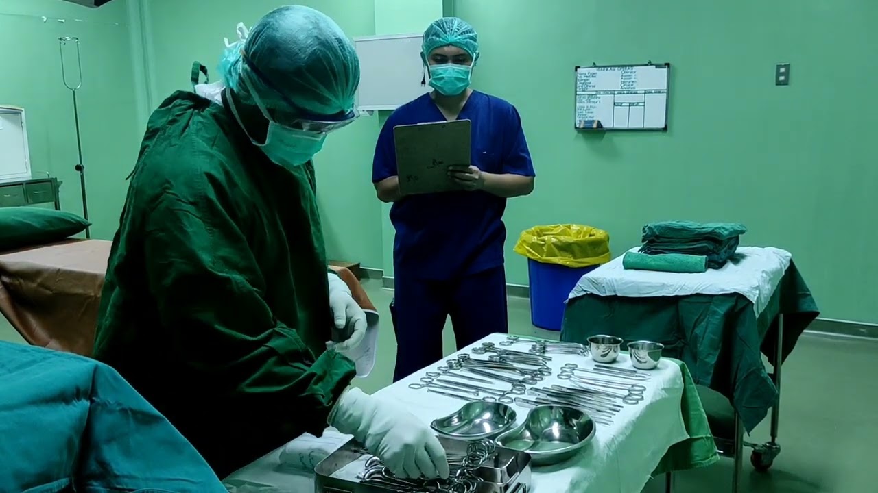 Cara Menyusun Instrumen Set Dasar Operasi di Meja Mayo Hipkabi terbaru 2022