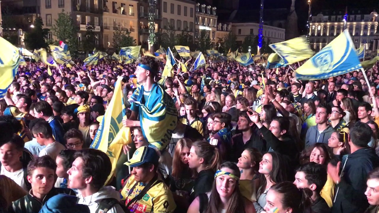 Finale Top 14 : ambiance au moment de la remise du Bouclier de Brennus