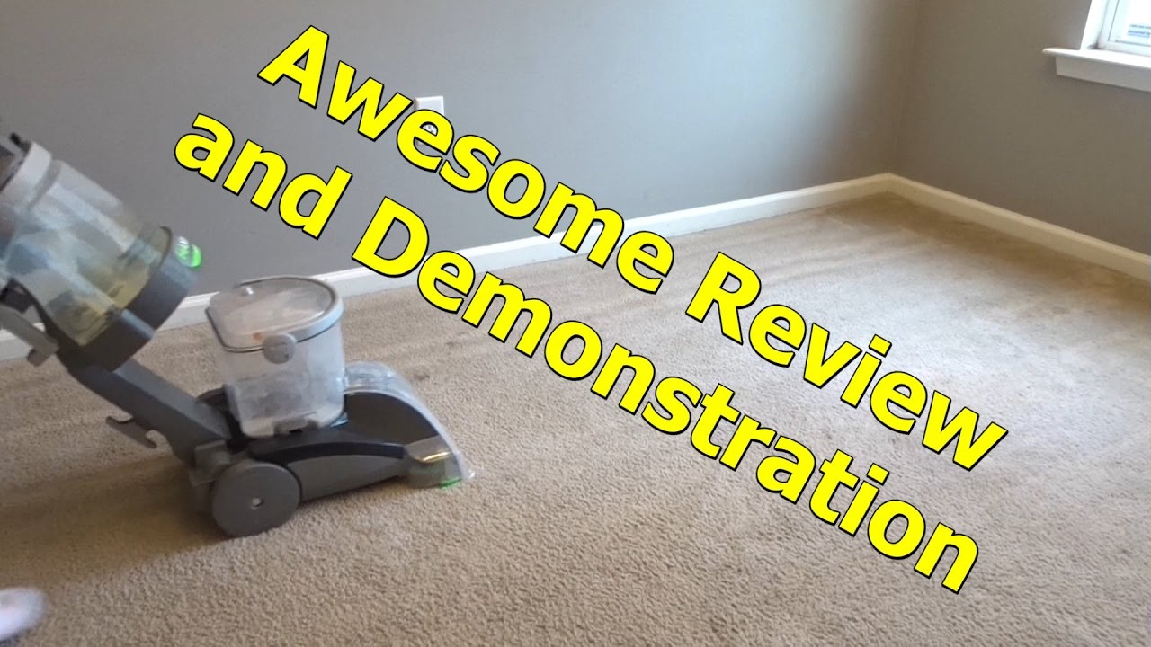 REVIEW and FULL DEMO Hoover Max Extract Dual V WidePath Carpet Cleaner F7412900