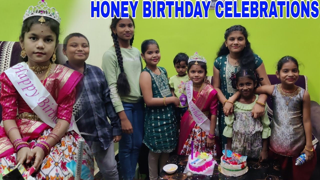 Honey birthday celebration || happy birthday honey