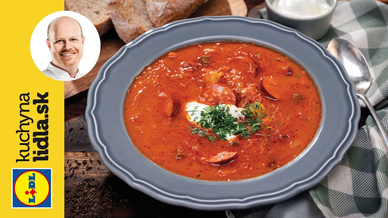 Kapustnica s paprikovou klobásou a kyslou smotanou 🥄 | Roman Paulus | Kuchyňa Lidla
